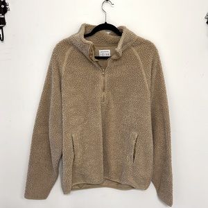 urban outfitters teddy bear zip-up